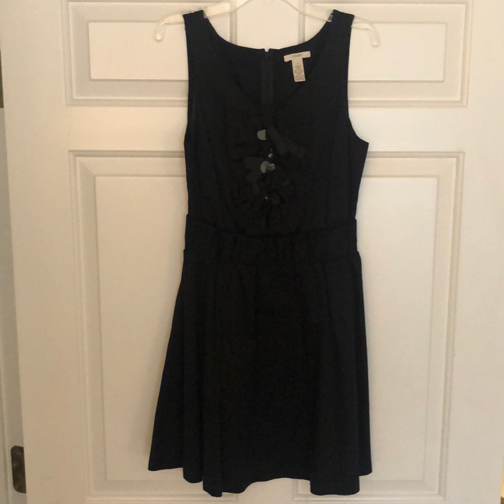 J Crew Black Dress